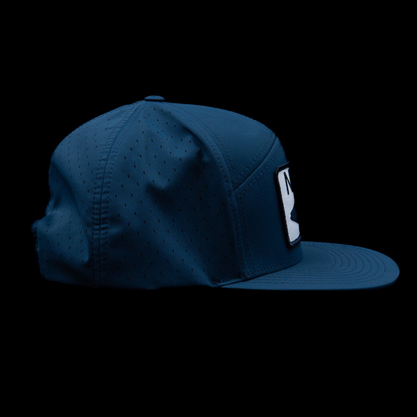 7 Panel - Navy - Navy/White Striper