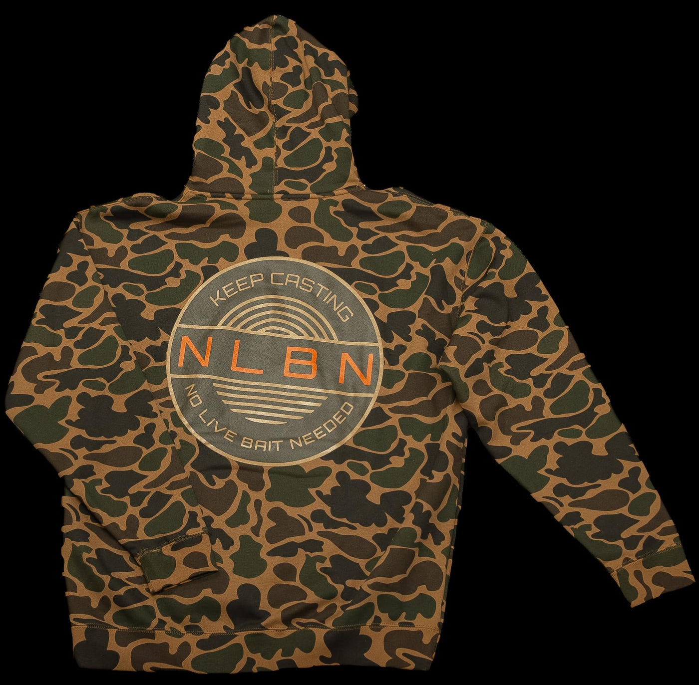 Hoodies - Duck Camo - Circle Wave