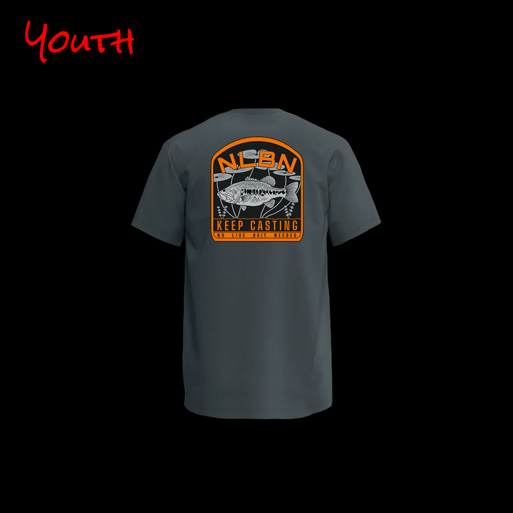 Youth Cotton Short Sleeve - Lily Pad Bass